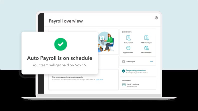 QuickBooks intuit Payroll CUSTOMER SERVICE