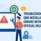 Troubleshooting QBD Installation Errors With Official Help