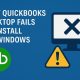 Why QuickBooks Desktop Fails to Install on Windows