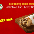 beef cheesy roll in karachi