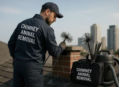 chimney animal removal