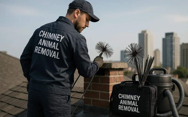 chimney animal removal