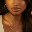 elegant gold necklaces