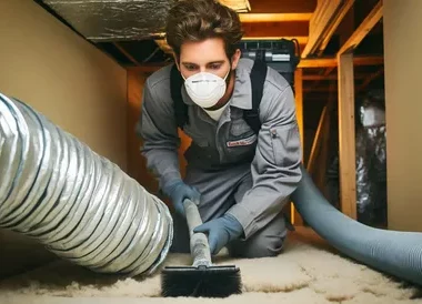 Central air duct cleaning
