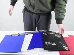 Custom printed file folders