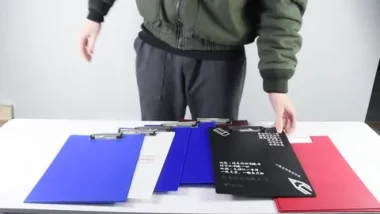 Custom printed file folders