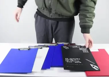 Custom printed file folders