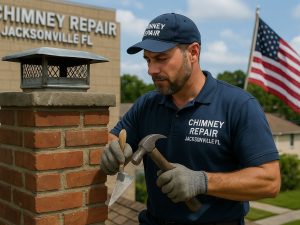 Professional chimney repair services in Jacksonville FL ensuring safe and efficient fireplace use