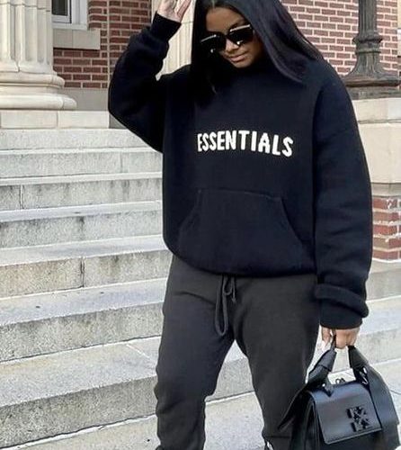 Fear Of God Essential Hoodie Essentials Shorts Online Store