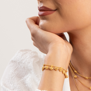 Allure of the 22ct Rose Gold Bracelet