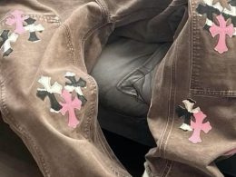 Chrome heart jeans