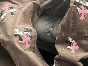 Chrome heart jeans