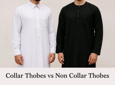 Collar Thobes vs Non Collar Thobes