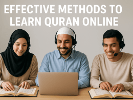 Remote Learning Solutions for Effective Online Quran Study
