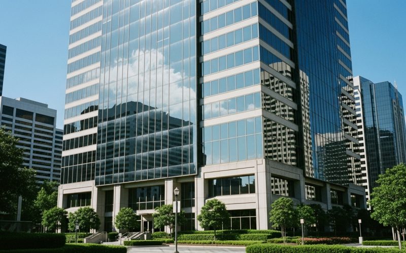 Exterior building cleaning