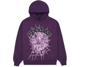 Purple Sp5der Web Hoodie