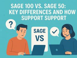 Sage 100 vs. Sage 50 Key Differences and How Support Services Differ