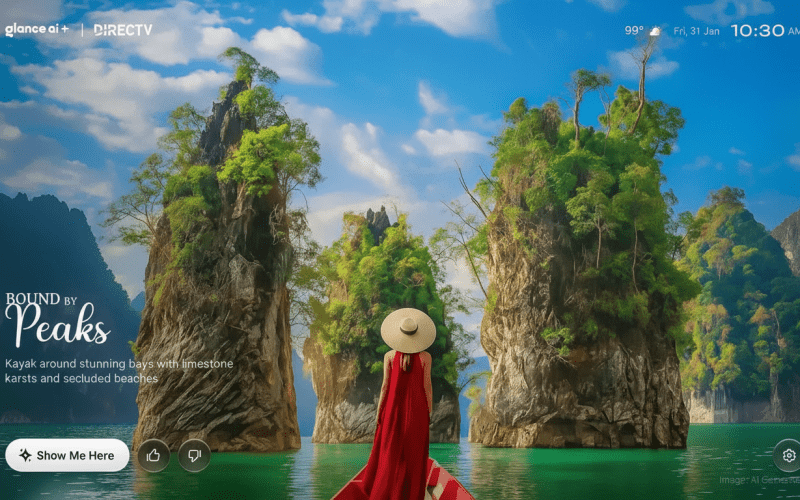 glance directv partenrship