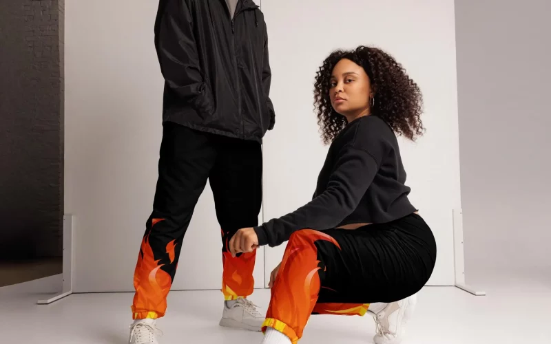 Up In Flames Joggers and Clothing