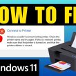 How to Fix Common Printer Problems in Windows 11