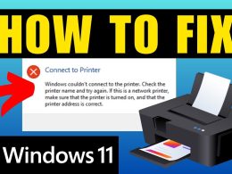 How to Fix Common Printer Problems in Windows 11