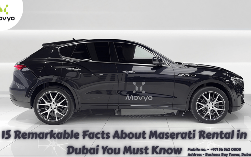 Maserati rental Dubai