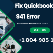 How to fix Quickbooks Form 941 Error +1-804-985-1002