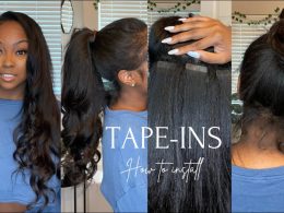 Tape-In and Brazilian Knot Hair Extensions