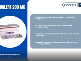 Modalert 200 mg tablets for focus and wakefulness — buy online from BuySafeMG.