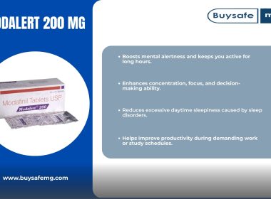 Modalert 200 mg tablets for focus and wakefulness — buy online from BuySafeMG.
