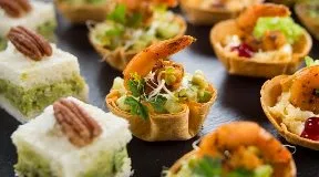 Finger Food Sandwich Presentation