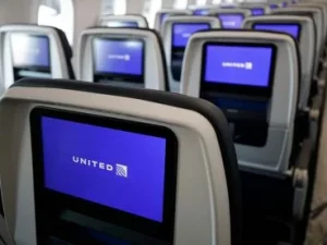 United Airlines flight change