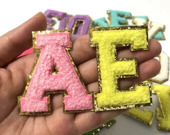 Chenille Letter Patches