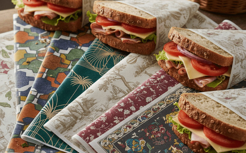 Finger Food Sandwich Presentation