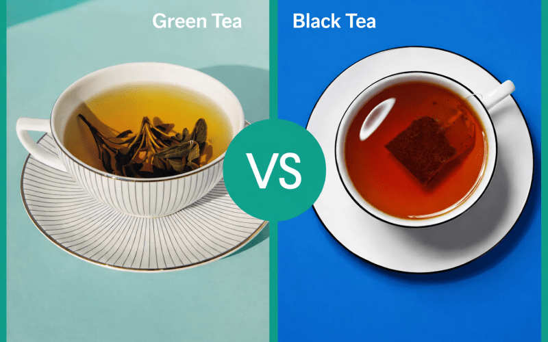 Green Tea vs Black Tea