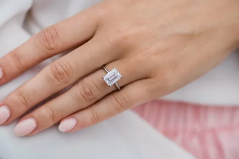 Emerald Cut Engagement Rings