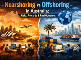 Nearshoring and offshoring