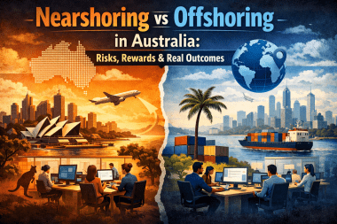 Nearshoring and offshoring
