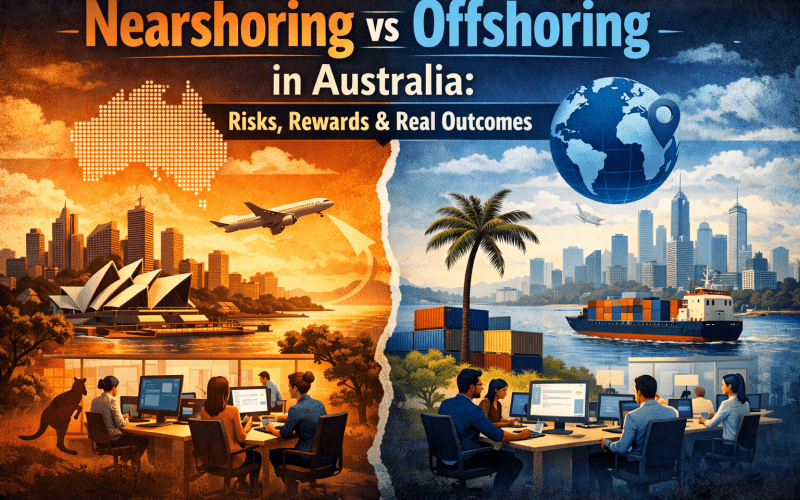 Nearshoring and offshoring