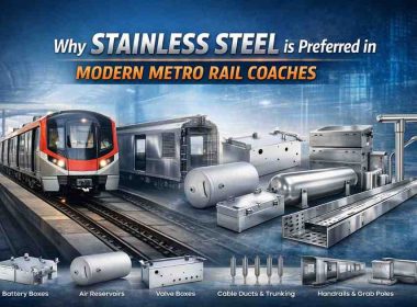 Stainless steel metro
