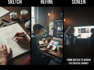 Sketch-to-Screen
