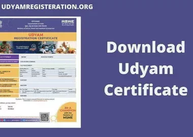 Udyam Registration Certificate