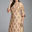 Block print kurta set