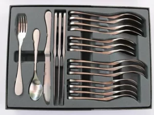 Stainless steel serveware