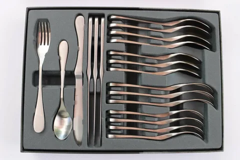 Stainless steel serveware