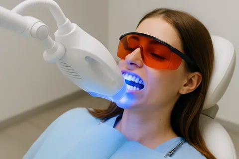 laser whitening