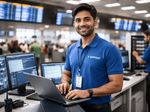 Airport IT Support Staff