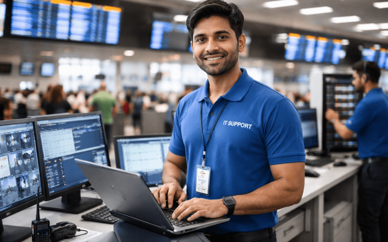 Airport IT Support Staff