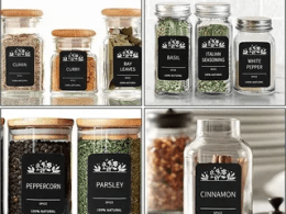 Custom kitchen supplies tags