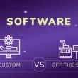 Custom Software vs Off shelf Software
